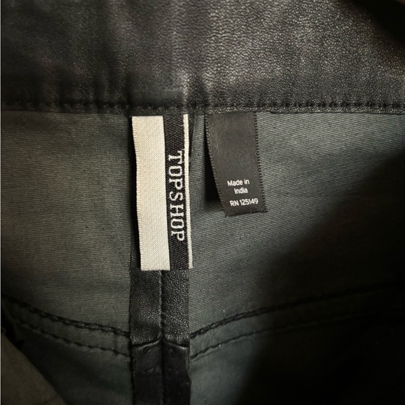Topshop Leather Pants - Picture 5 of 7